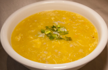 Chicken corn soup