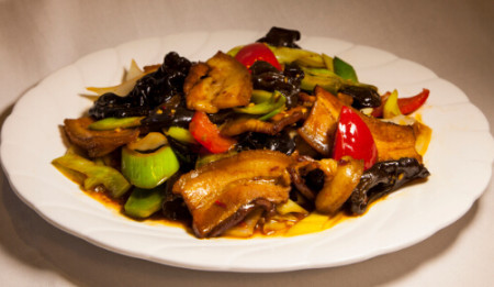 Twice cooked pork belly