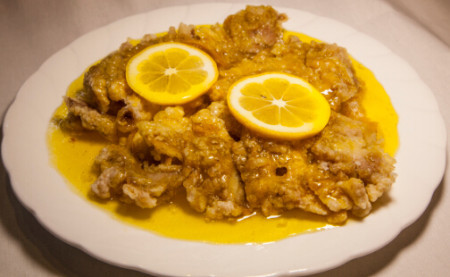 Lemon chicken fillets