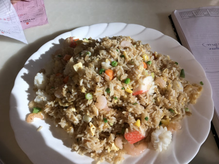 Seafood fried rice