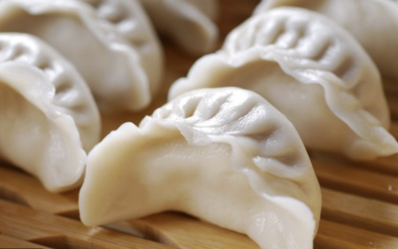 Chicken, water chestnut dumplings (3 pieces))